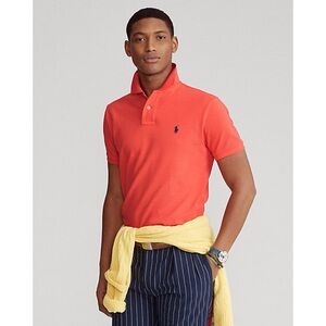 Polo Ralph Lauren The Iconic Mesh Polo Shirt Custom Slim Fit Short Sleeve